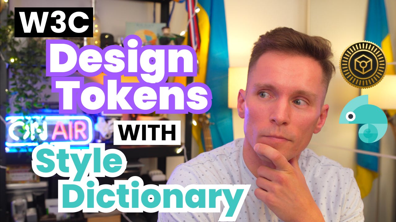 W3C Design Tokens in CSS using Style Dictionary